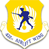 437th AW Patch