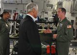 SECDEF visits Reservists at Joint Base Charleston