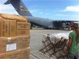 Humanitarian cargo to Haiti