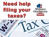 Military OneSource tax help