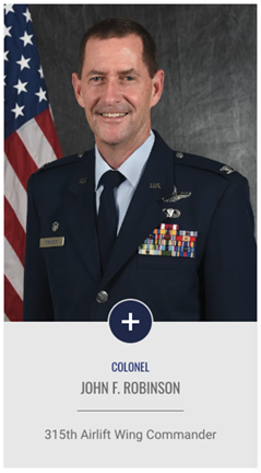 Col. Robinson Bio graphic